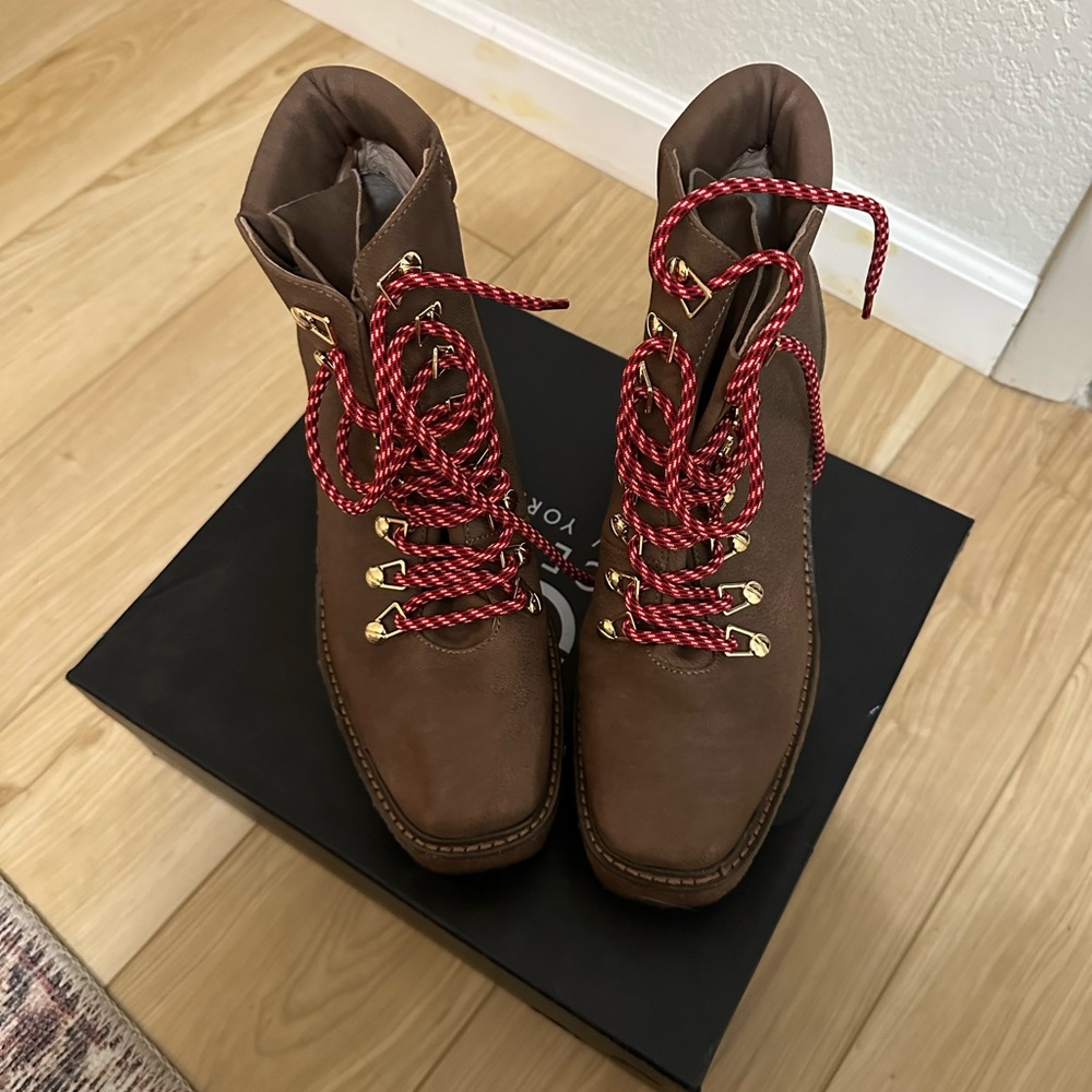 Cecelia New York Platform Ankle Boots